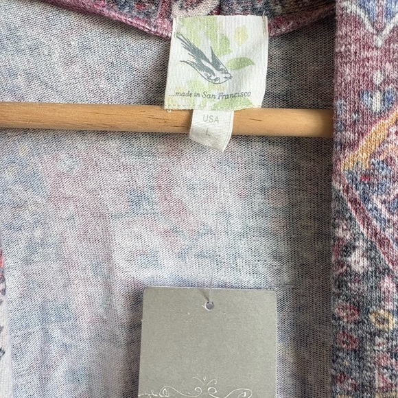 Anthropologie Zaha Open-Front Cardigan Sweater Size Large NEW - Picture 8 of 10